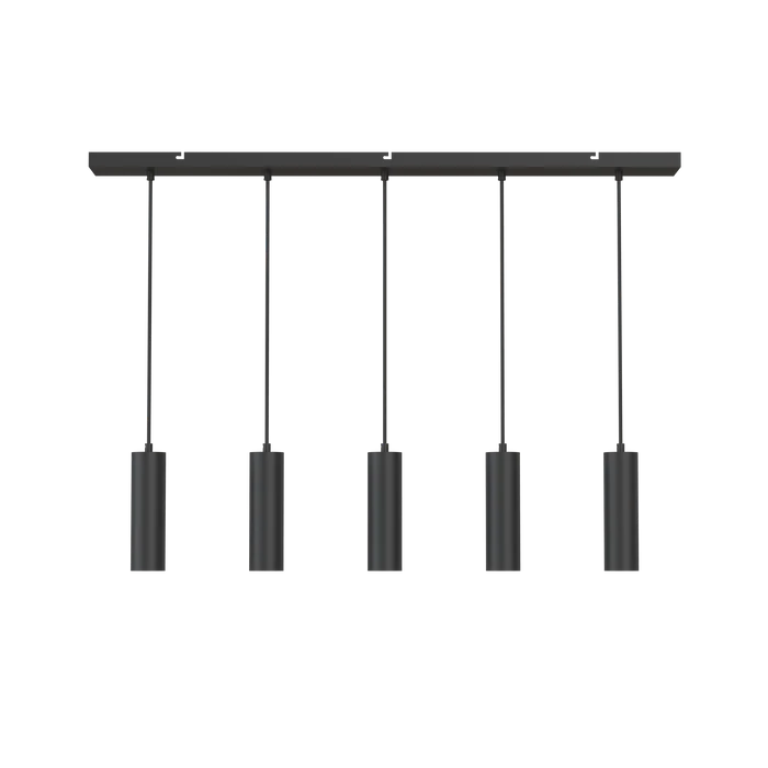 Calex Pendel 5 Lights - GU10 - Black