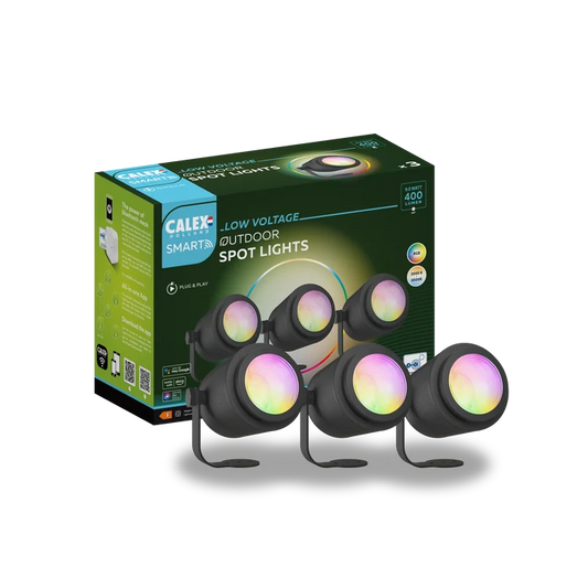 Calex Smart Ground Spots 24v - 3 Pack - RGB + CCT