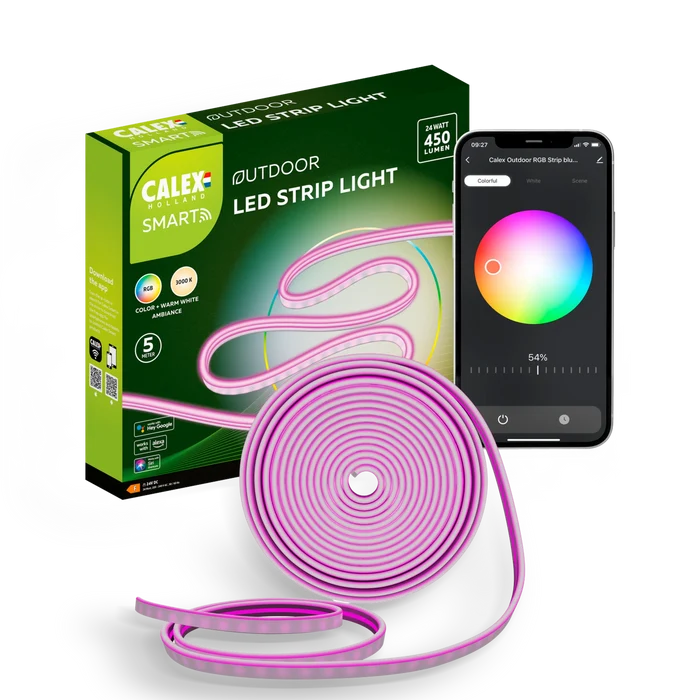 Calex Smart Strip Light - 5m - RGB + CCT