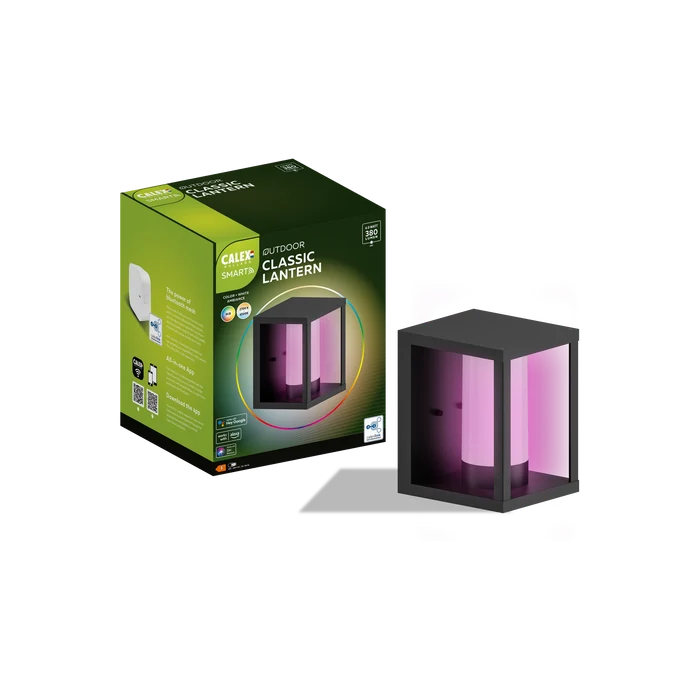 Calex Smart Wall LIght - RGB + CCT - Black