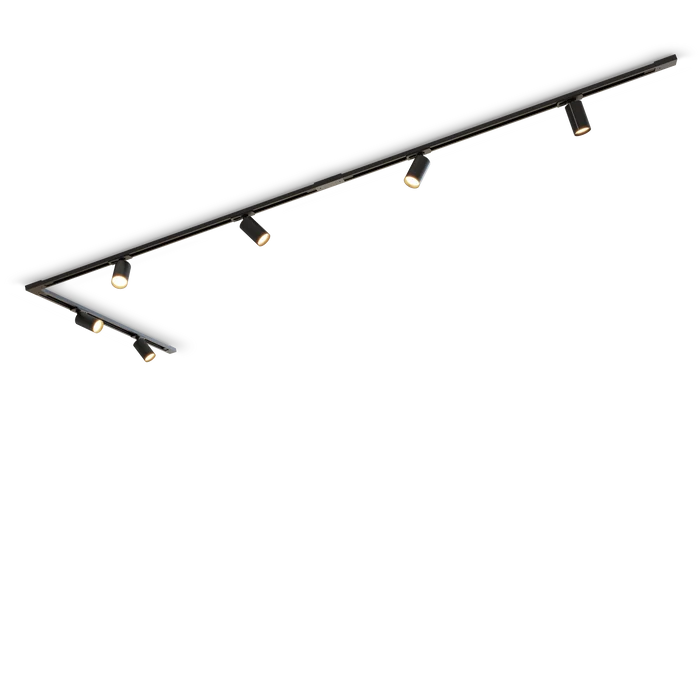 Calex Tracklight - 6x GU10 - 3M - Black
