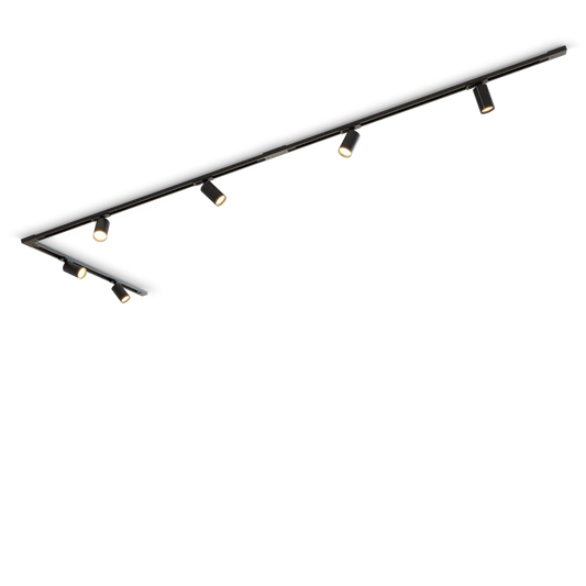 Calex Tracklight - 6x GU10 - 3M - Black