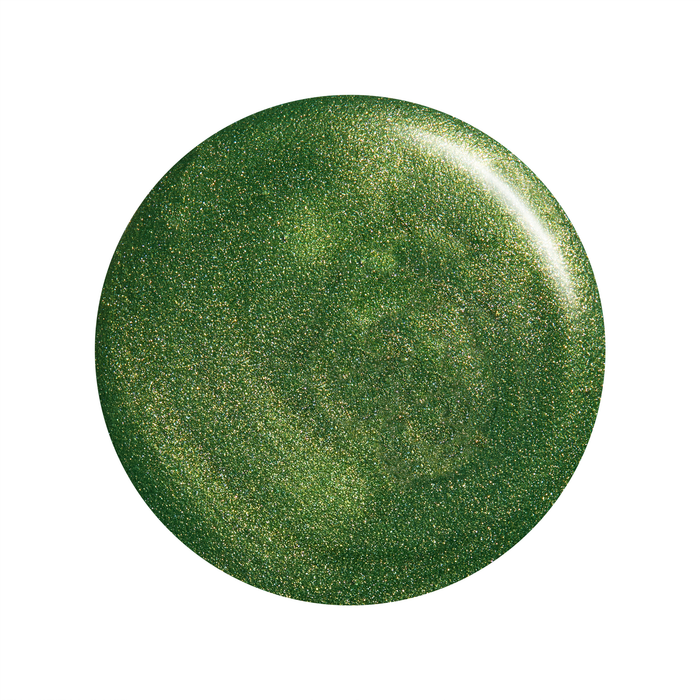Call Me Jade shimmery sage green nail polish color swatch