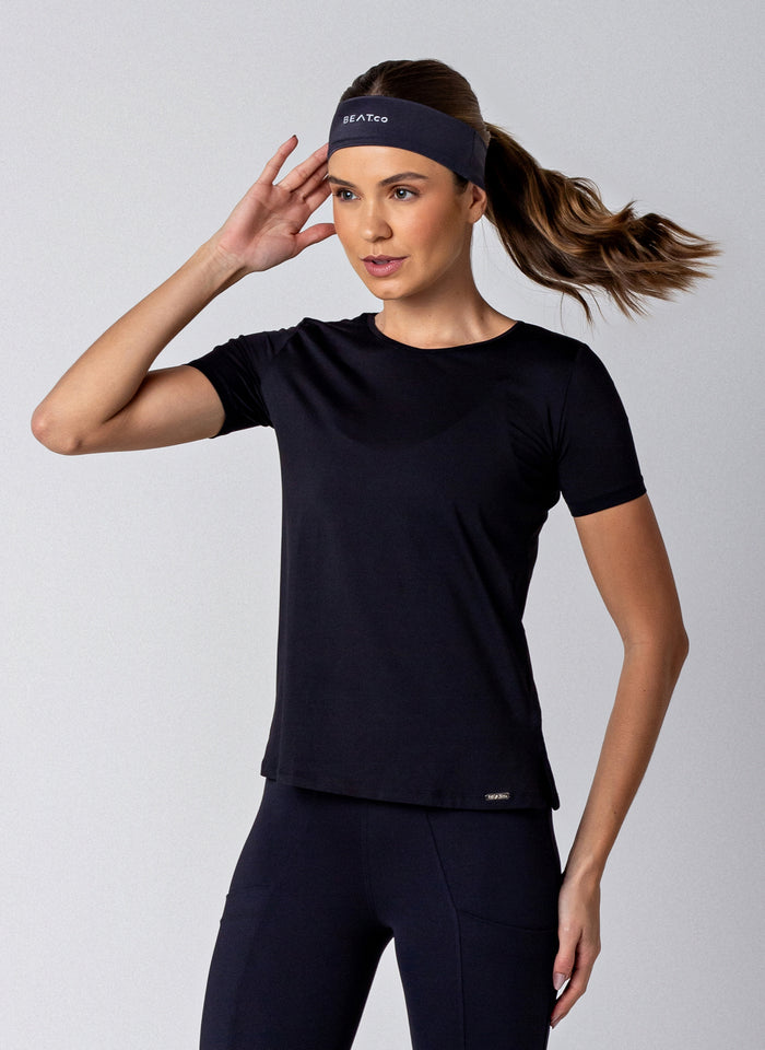 Camisa U Feminina Preta