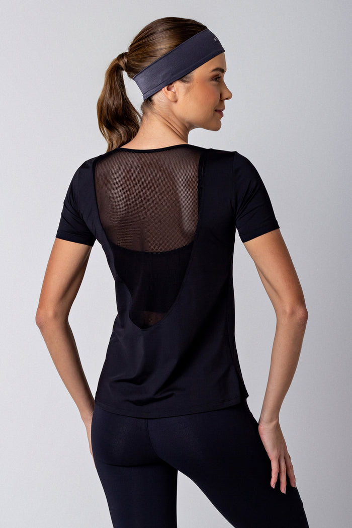 Camisa U Feminina Preta