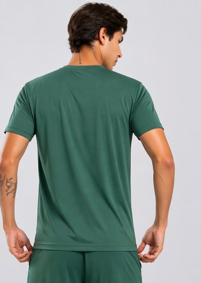 Camiseta Masculina Sun Verde Escuro