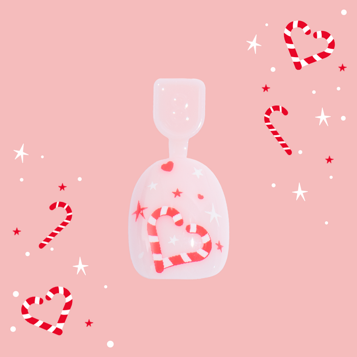 Candy Cane Crush - Pressies | Extra Short Short | Round