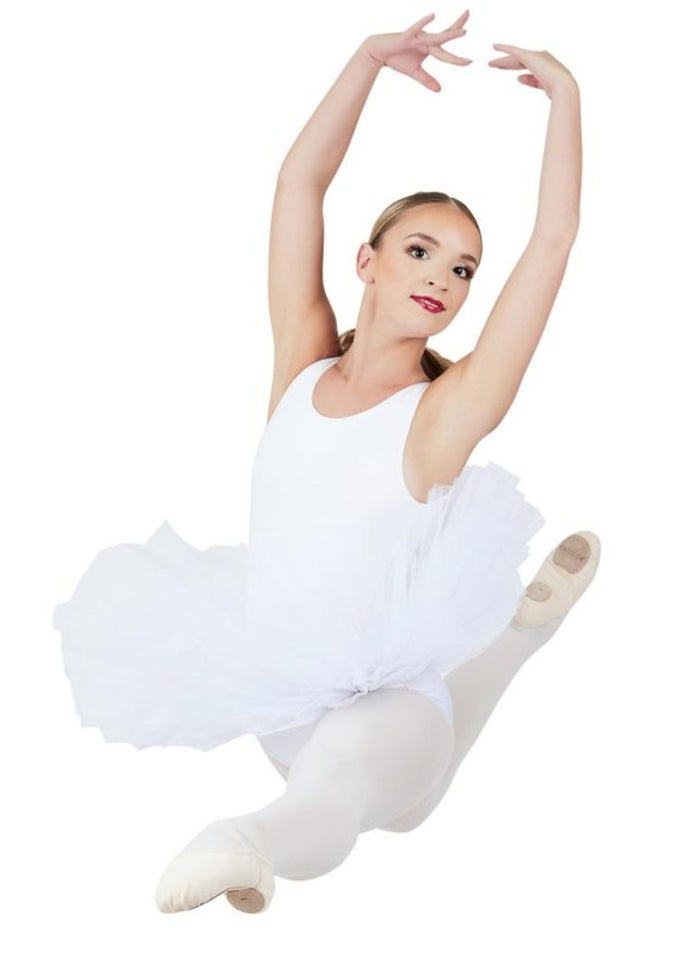 Capezio 10391 practice platter tutu in white