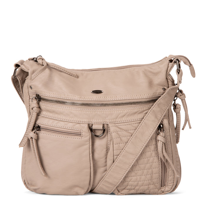 Medium Quilted Expandable Crossbody with Front Pockets - Bentley