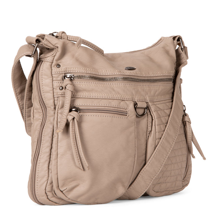 Medium Quilted Expandable Crossbody with Front Pockets - Bentley