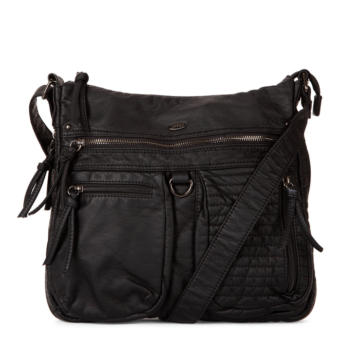 Medium Quilted Expandable Crossbody with Front Pockets - Bentley