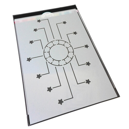 Catherine Pooler - Stencil - Year Round. Capture your year at a glance with the Year Round Stencil by Catherine Pooler Designs. The package includes one reusable stencil that measures 6" x 9". Available at Embellish Away located in Bowmanville Ontario Canada.