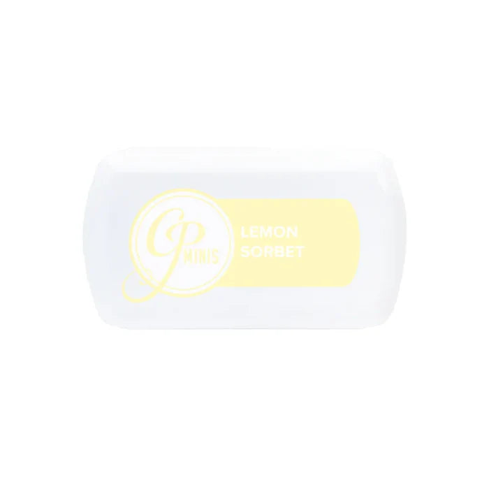 Catherine Pooler - Sweetest Ink Hop - Ink Pad Mini - Select from Drop Down. When an orange pop get's swirled with milk you get a Creamsicle! Lemon Sorbet, is soft and buttery. Frosted is a sweet and soft shade of blue-violet. Available at Embellish Away located in Bowmanville Ontario Canada.