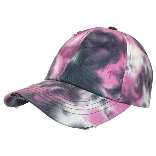 Tie Dye Grey & Pink