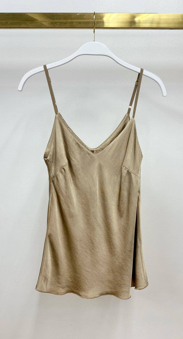 Champagne Silk Tank