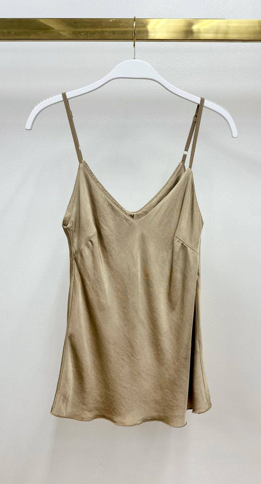 Champagne Silk Tank