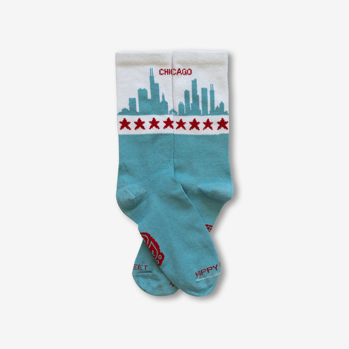 Chicago Skyline Socks