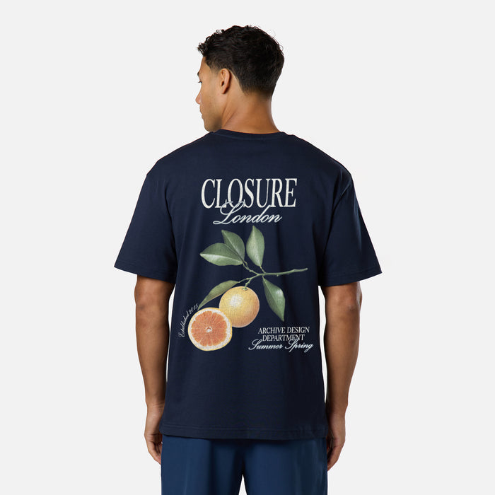 Citrus T-Shirt  |  Navy