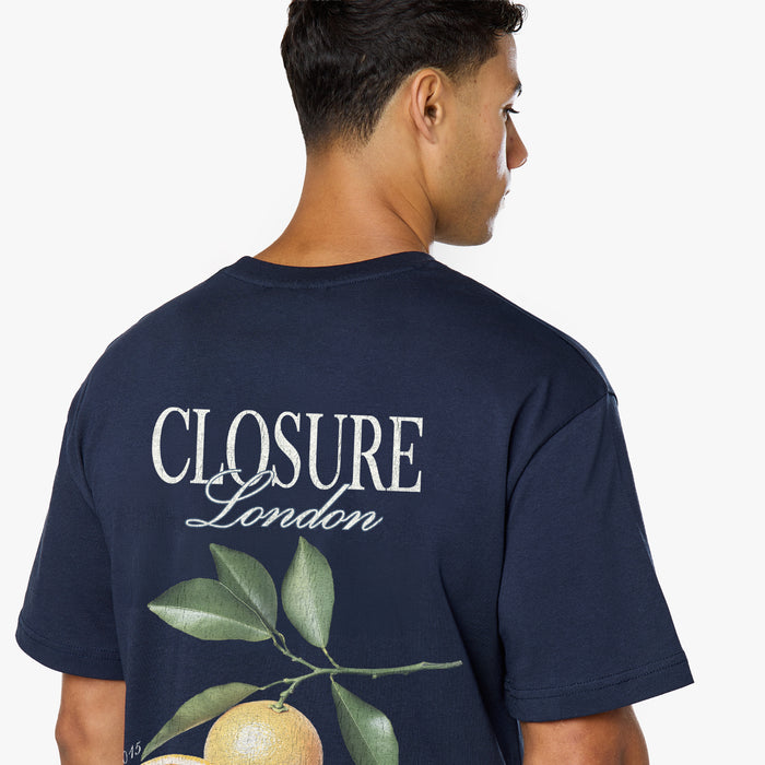 Citrus T-Shirt  |  Navy