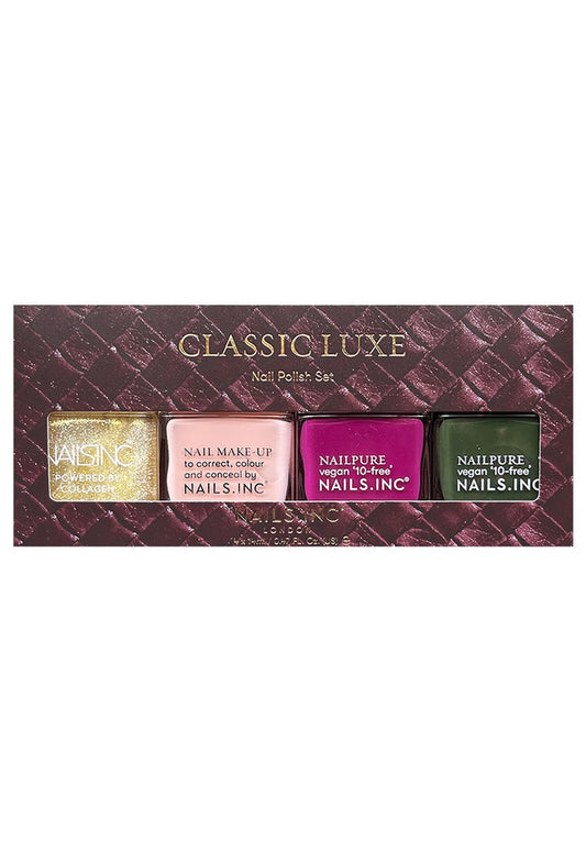 Classic Luxe 4-Piece Nail Polish Set