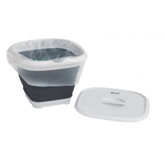 Collaps Bucket Square w/lid - Navy Night