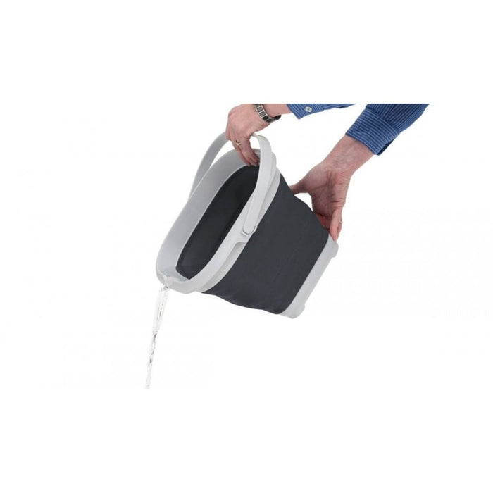 Collaps Bucket Square w/lid - Navy Night