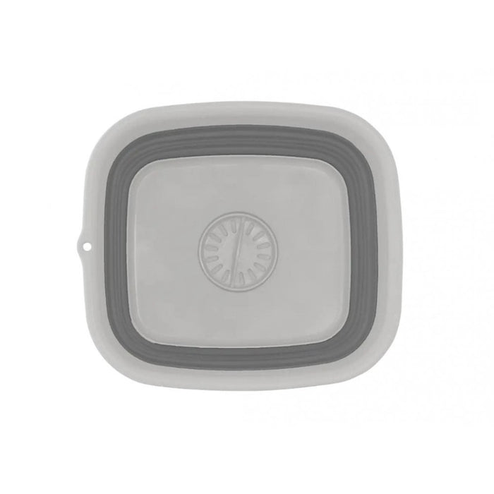 Collaps Wash Bowl w/ Drain - Grey Mist