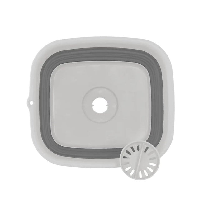 Collaps Wash Bowl w/ Drain - Grey Mist