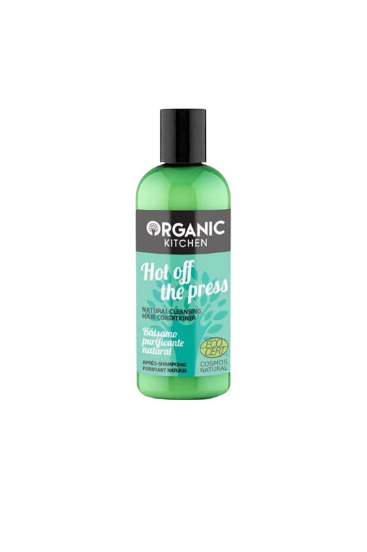 Cosmos Natural Organic Kitchen Hot off the press Natural Cleansing Hair Conditioner 260 ml X 2 - Aegean Vibe