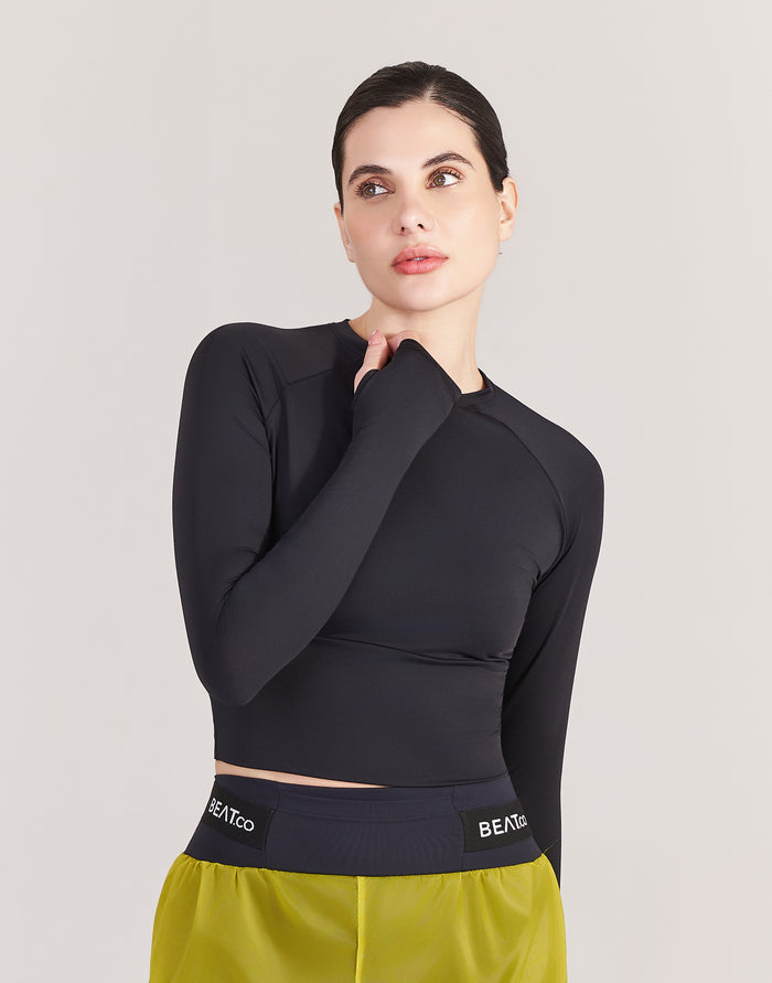 Cropped Colado Sport ML Preto