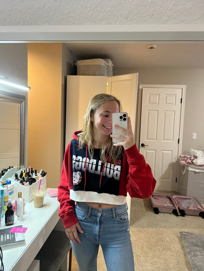 Cropped Gonzaga Hoodie