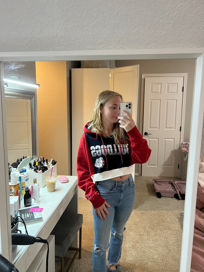 Cropped Gonzaga Hoodie