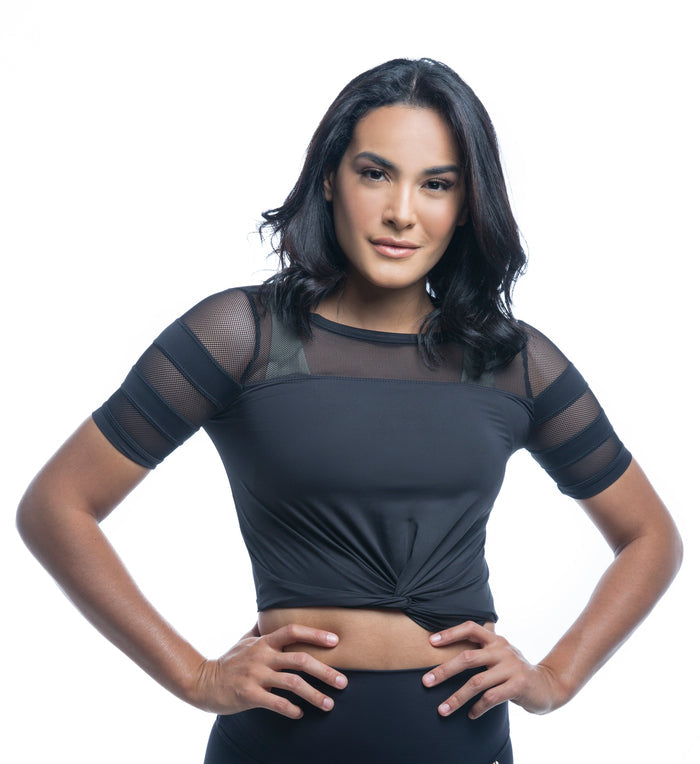 Cropped Nó Preto
