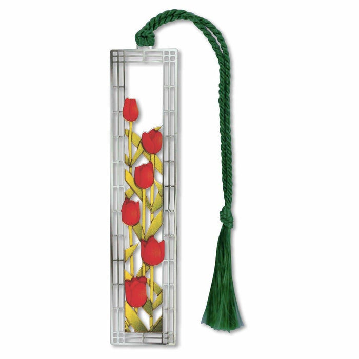 David Howell and Company - Tulips Metal Bookmark