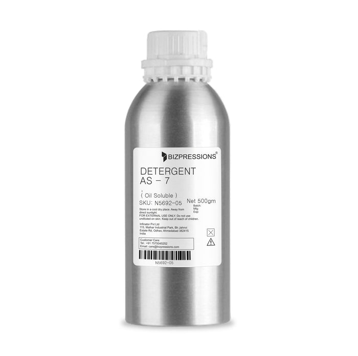 DETERGENT AS - 7 - Fragrance ( Oil Soluble ) - 500 gm