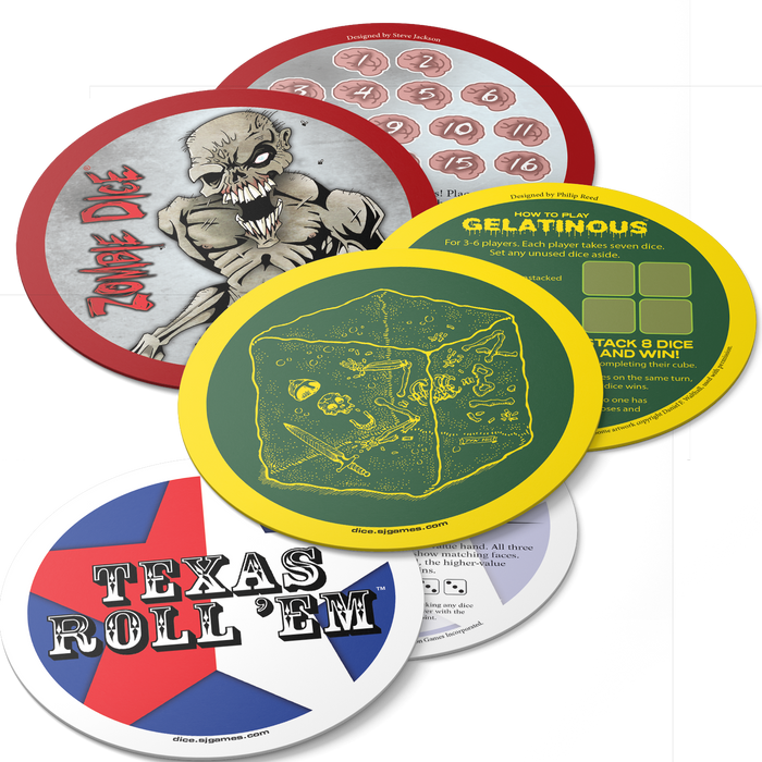 Dice Games Coaster Pack