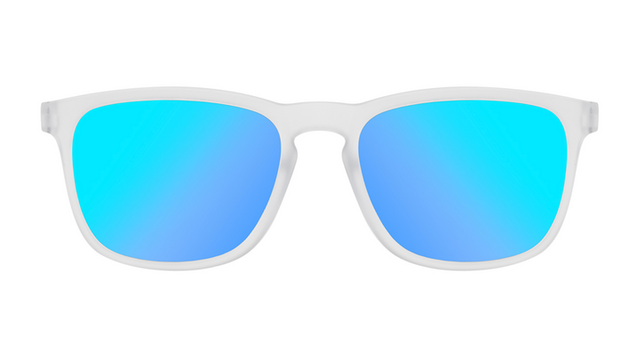 Dirty Dog Grey/Ice Blue Mirror Polarised / Satin Crystal-53740-