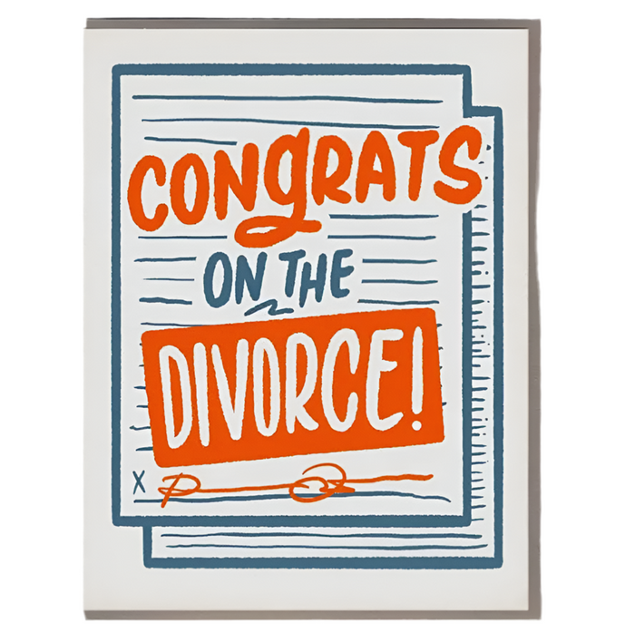 Divorce Card