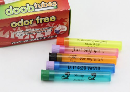SMALL TRANSPARENT FUNNY TUBE