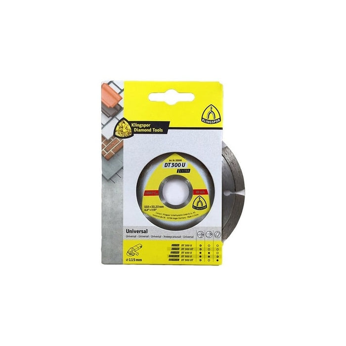 DT300U Universal Diamond Cutting Blades 115mm