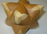 Dual Tetrahedron 24 Interlocking Puzzle