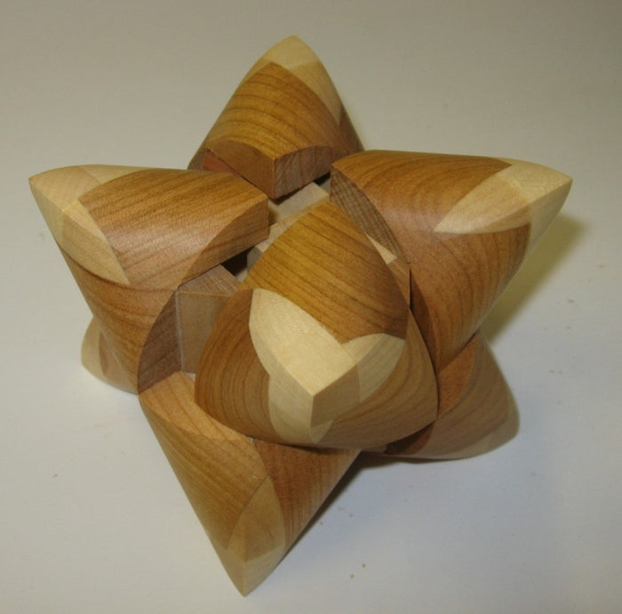 Dual Tetrahedron 24 Interlocking Puzzle