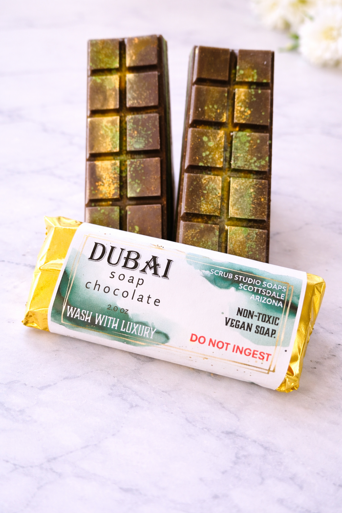 Dubai Chocolate Soap Bar