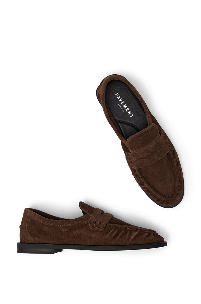 Elmira Suede Loafer Brown Suede