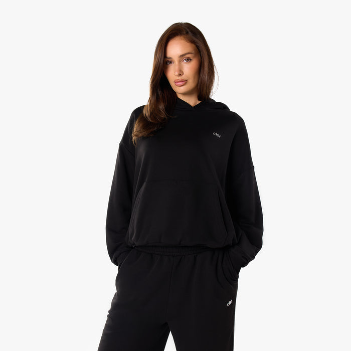 Essential Logo Hoodie | Black