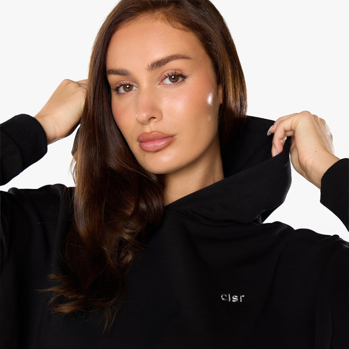 Essential Logo Hoodie | Black