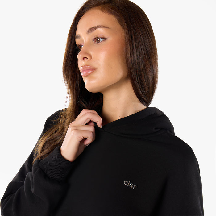 Essential Logo Hoodie | Black