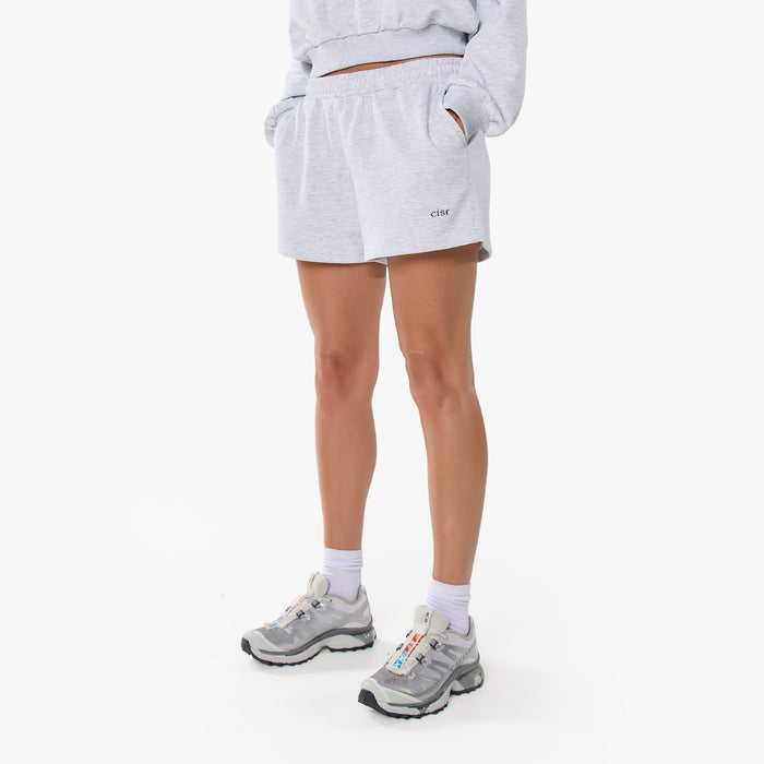Essential Logo Shorts | Grey Marl