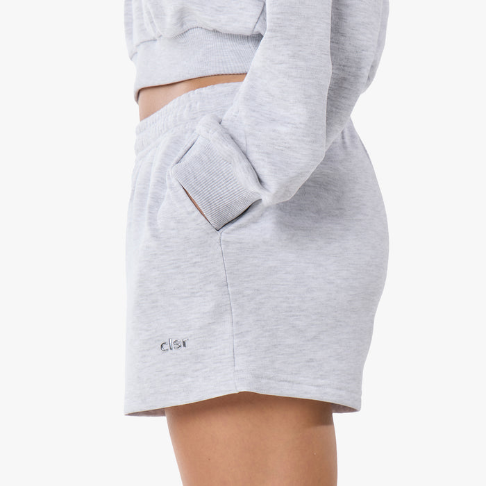 Essential Logo Shorts | Grey Marl