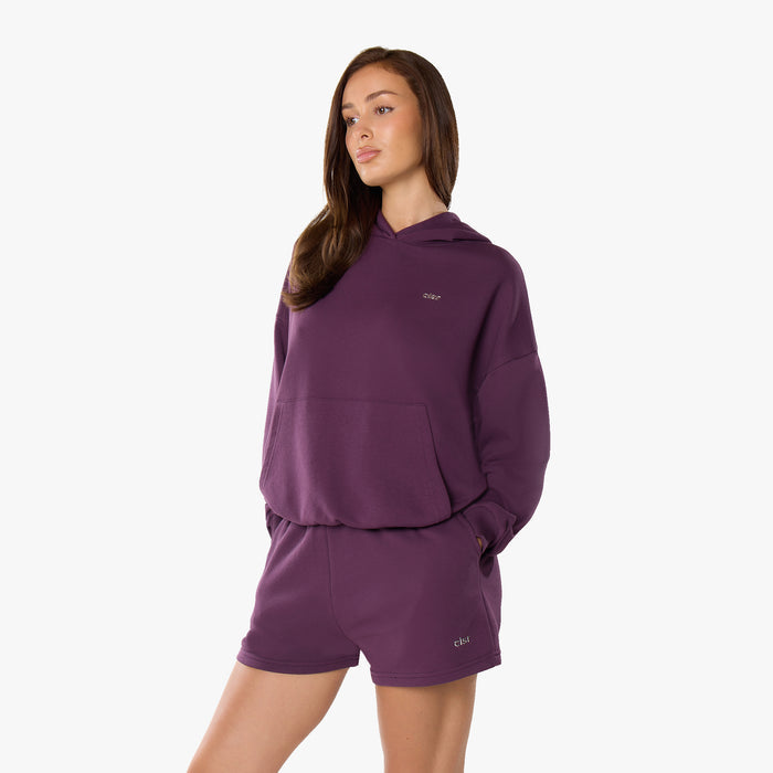 Essential Logo Shorts | Plum